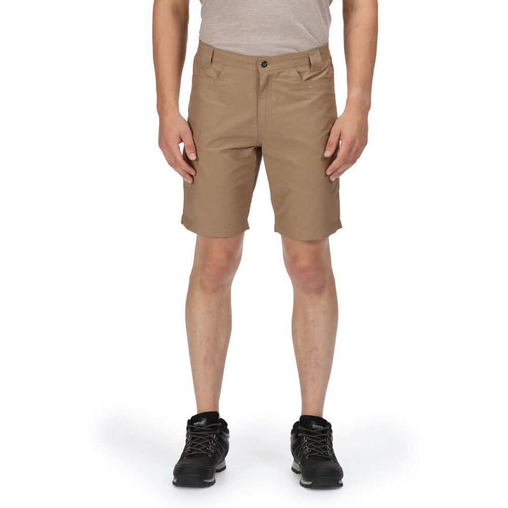 Regatta Mens Delgado Cotton Elasticated Walking Shorts 33 - Waist 33 (84cm)  Inside Leg 32
