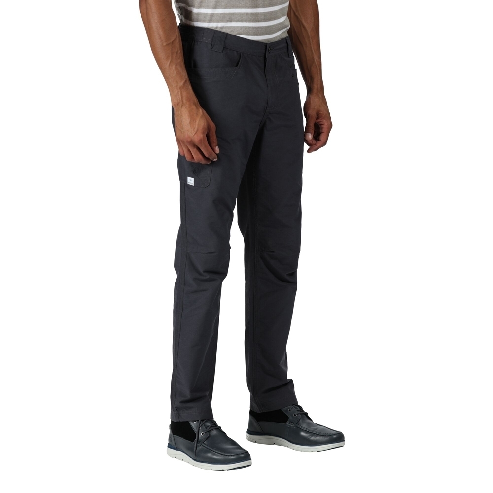 Regatta Mens Delgado Cotton Elasticated Walking Trouser 30 - Waist 30 (76cm)  Inside Leg 31