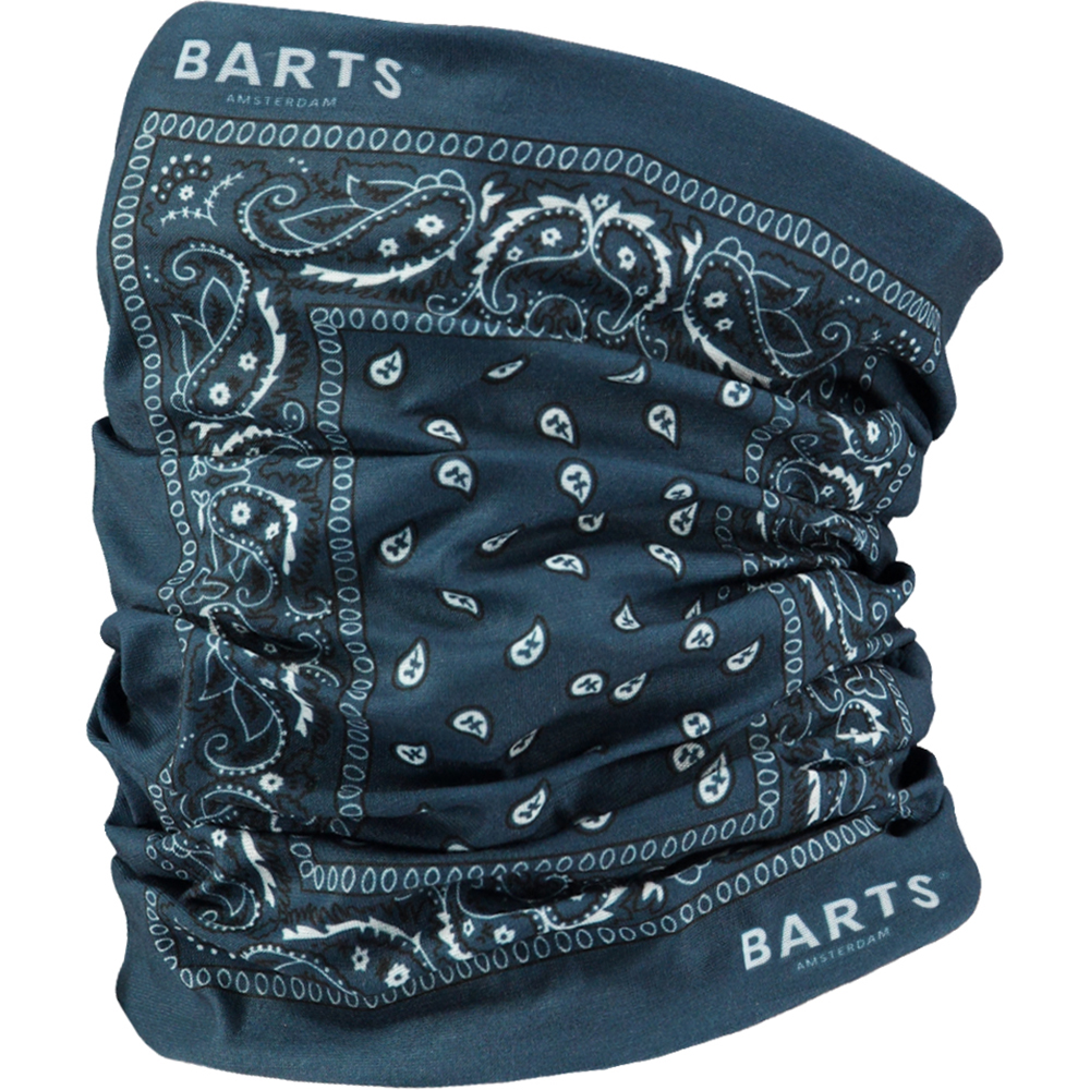 Barts Mens Multicol Paisly Stretchy Turtleneck Neckwarmer One Size
