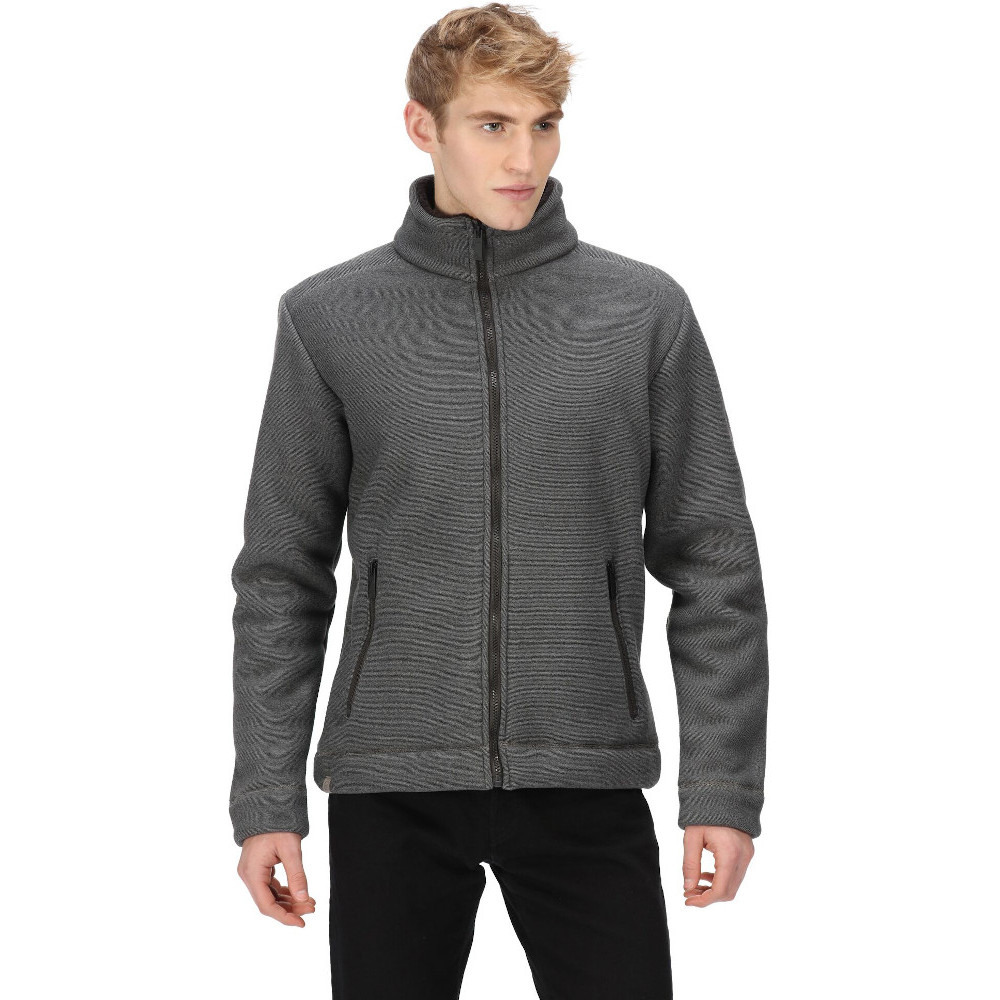 Regatta Mens Garrian Ii Full Zip Micro Fleece Jacket 4xl - Chest 53 (135cm)