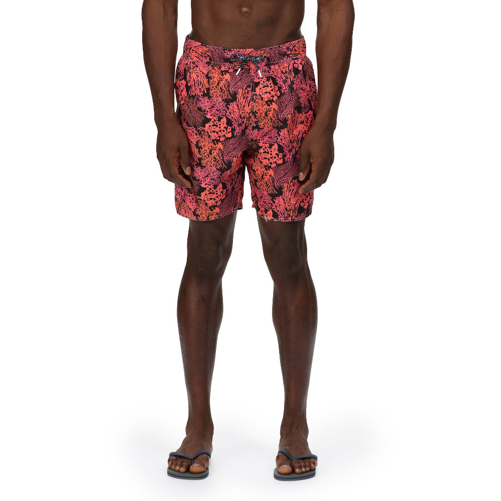 Regatta Mens Hamza Quick Drying Printed Swimming Shorts S- Waist 30-32 (76-81cm)