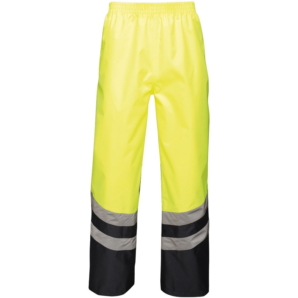 Regatta Mens Hi Vis Pro Waterproof Workwear Over Trousers 3xl - Chest 49-51 (124.5-129.5cm)