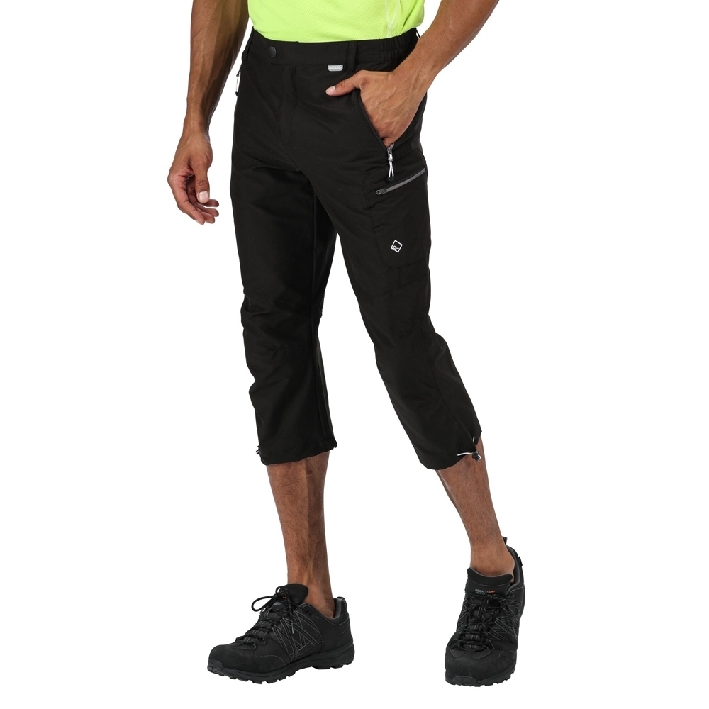 Regatta Mens Highton Polyamide Capri Stretch Walking Shorts 40 - Waist 40 (101.5cm)