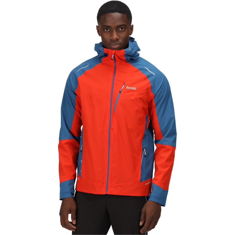Regatta Mens Highton Pro Waterproof Breathable Jacket 3xl - Chest 49-51 (124.5-129.5cm)