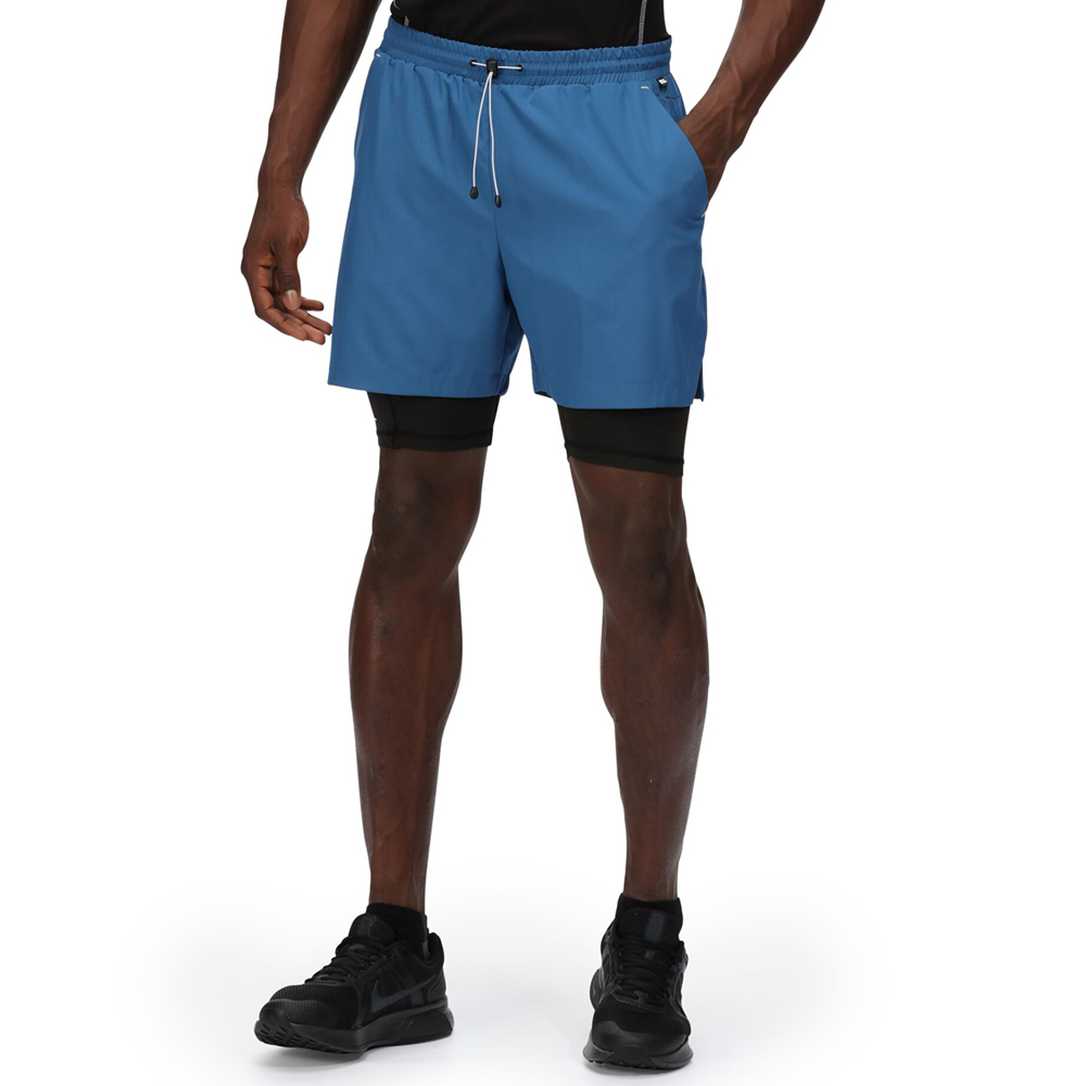 Regatta Mens Hilston Active Stretch Athletic Shorts S- Waist 30-32 (76-81cm)