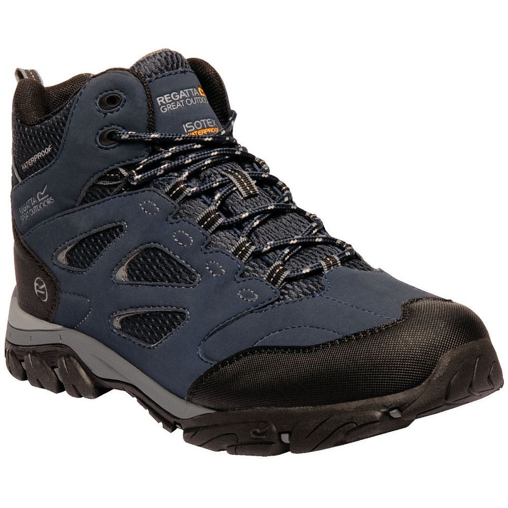 Regatta Mens Holocombe Iep Mid Isotex Waterproof Fabric Walking Boots Uk Size 10 (eu 45)
