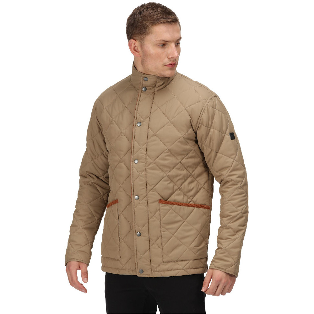 Regatta Mens Londyn Quilted Water Repellent Insulated Jacket 4xl - Chest 52-54 (132-137cm)