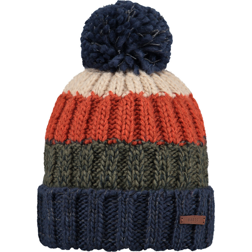 Barts Mens Wilhelm Warm Cozy Knitted Walking Bobble Beanie Hat One Size