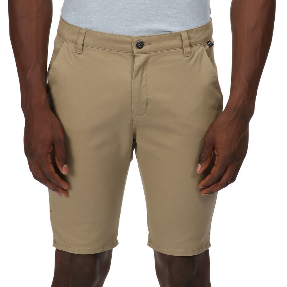 Regatta Mens Sandros Coolweave Cotton Reflective Shorts 42- Waist 42 (106.5cm)