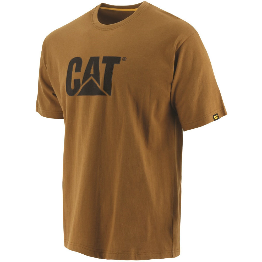 Cat Workwear Mens Classic Trademark Durable Shape Retaining T-shirt S - Chest 34-37 (87 - 94cm)