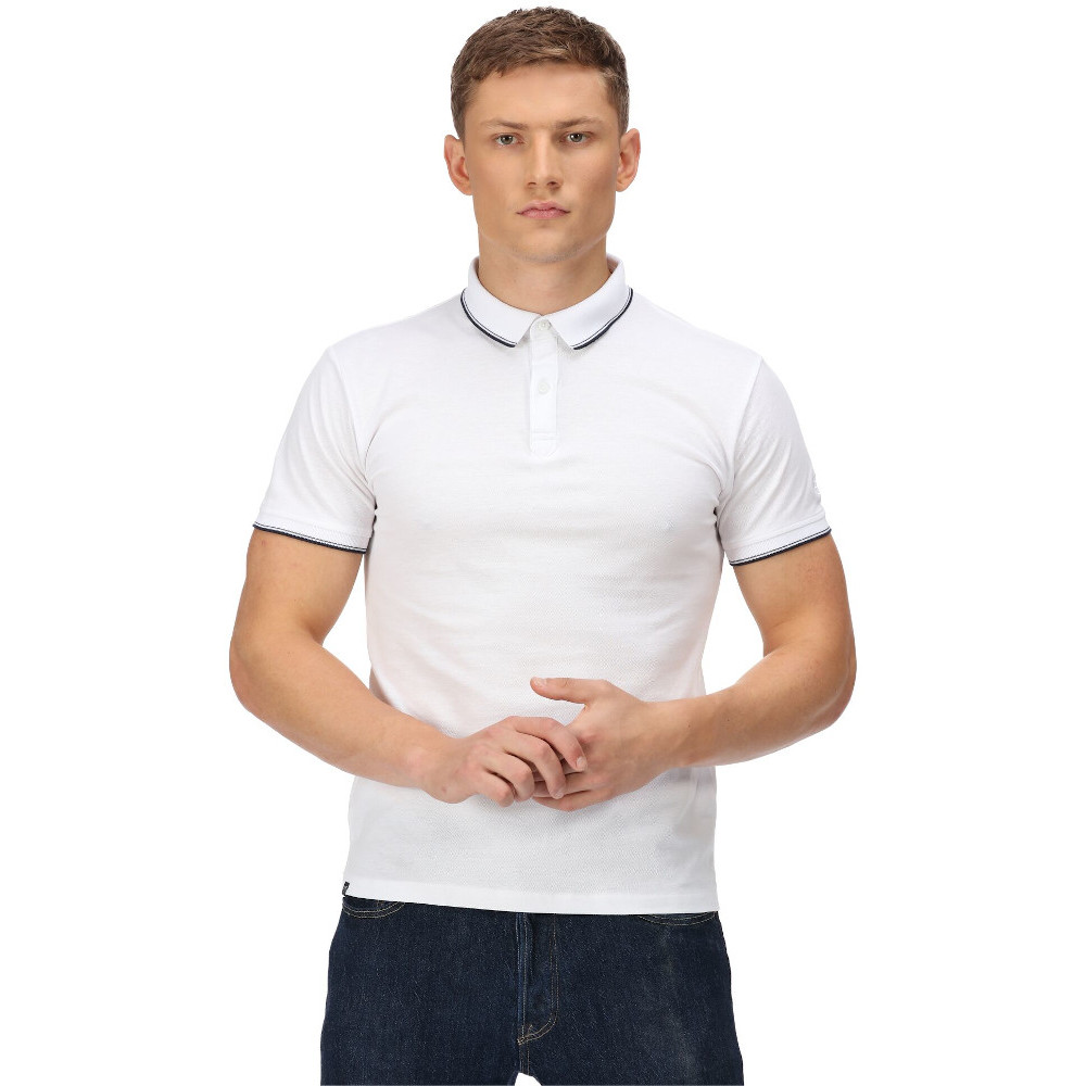 Regatta Mens Tadeo Coolweave Cotton Short Sleeve Polo Shirt Xxl- Chest 46-48 (117-122cm)
