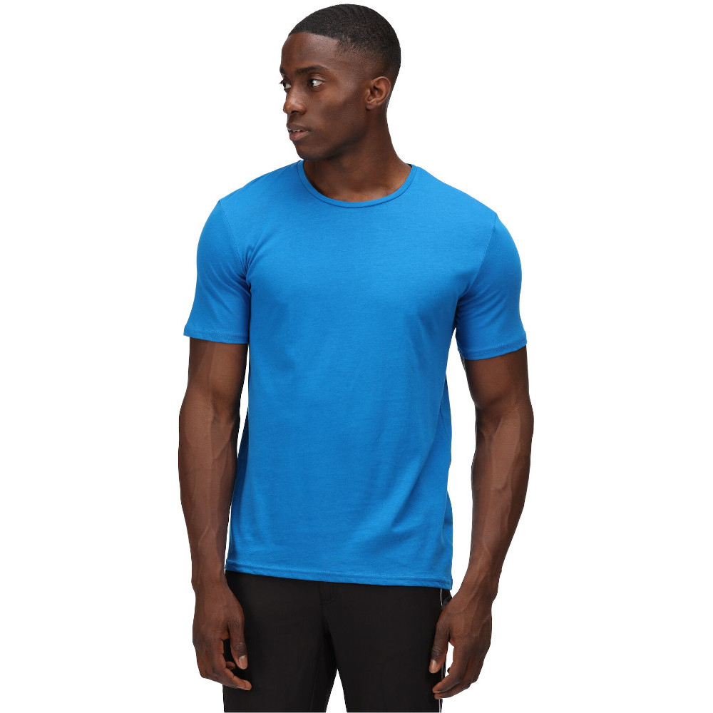 Regatta Mens Tait Coolweave Cotton Soft Touch T Shirt L - Chest 41-42 (104-106.5cm)