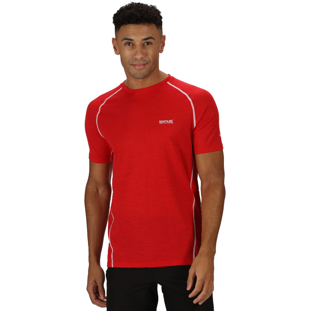 Regatta Mens Tornell Ii Polyester Wicking Running T Shirt M - Chest 39-40 (99-101.5cm)