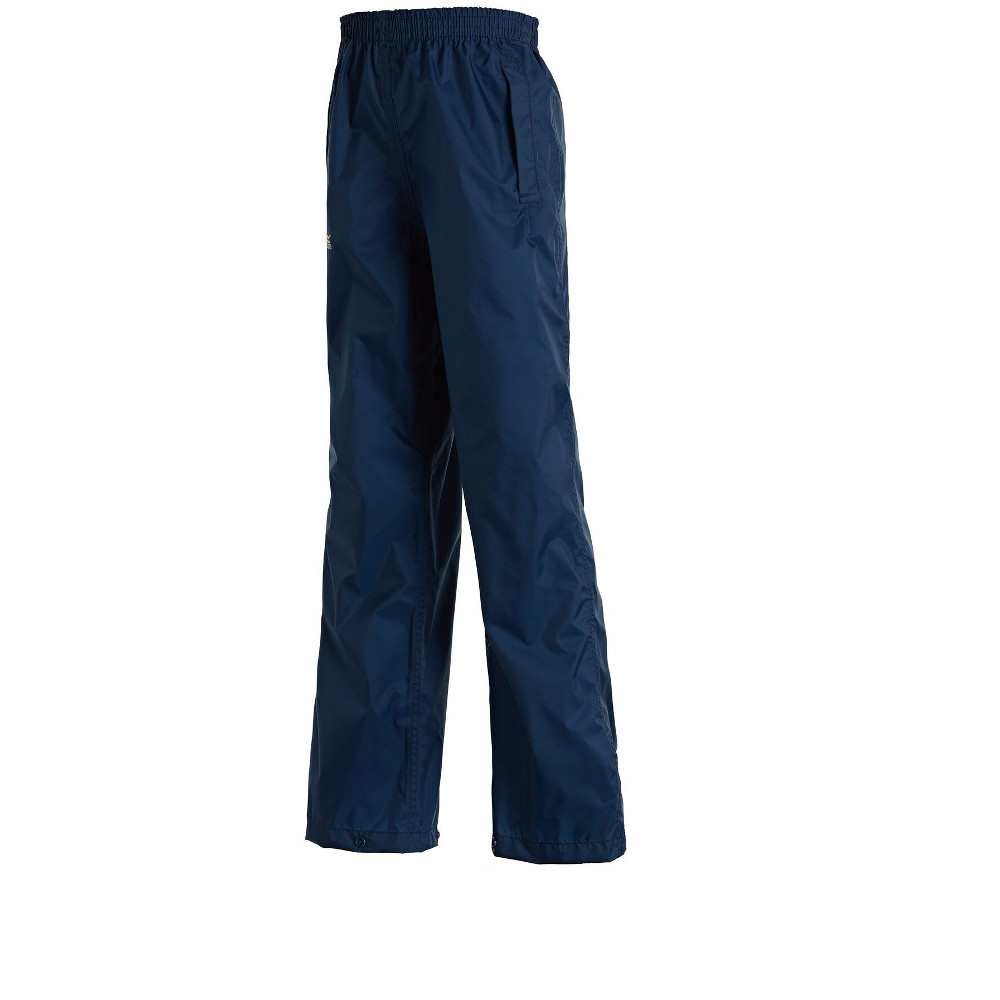 Regatta Professional Boys Waterproof Packway Over Trousers 11-12 Years- Waist 25-26  (65-66cm)
