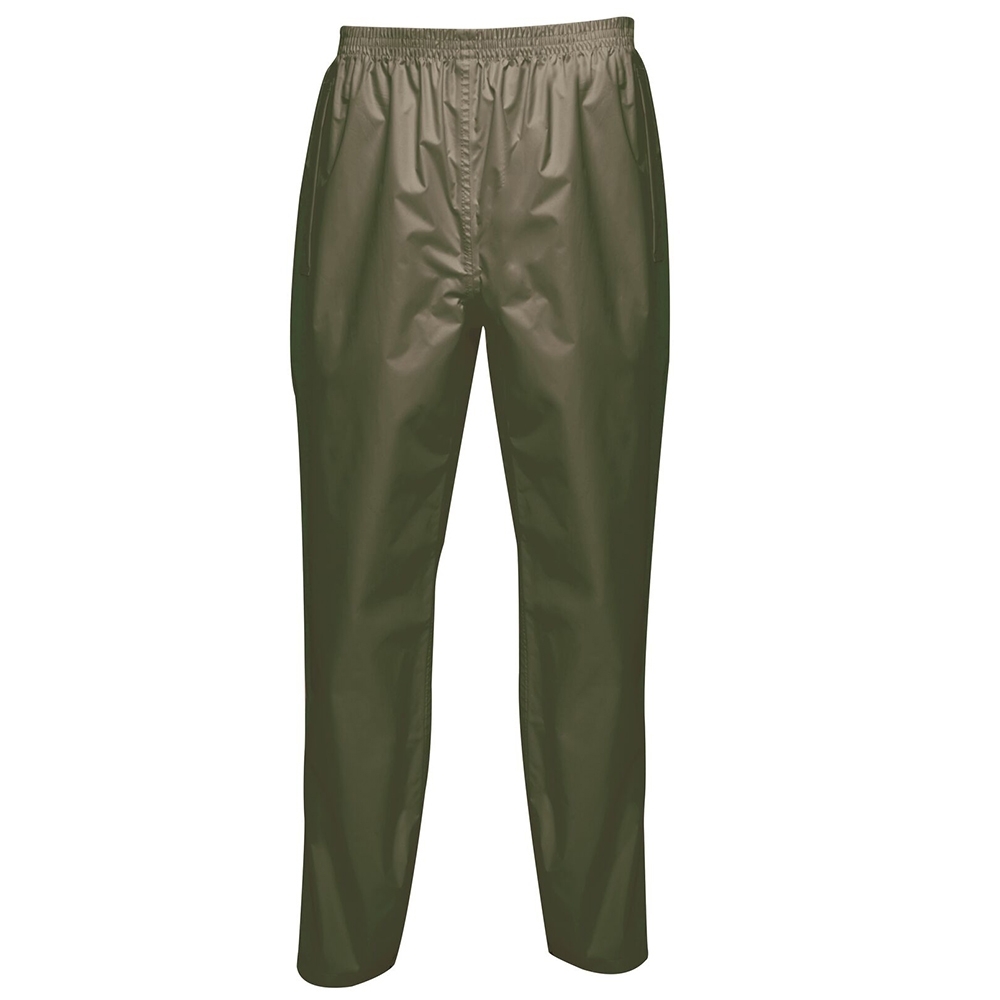 Regatta Professional Mens Packable Waterproof Over Trousers 3xl- Waist 46-48 (117-122cm)
