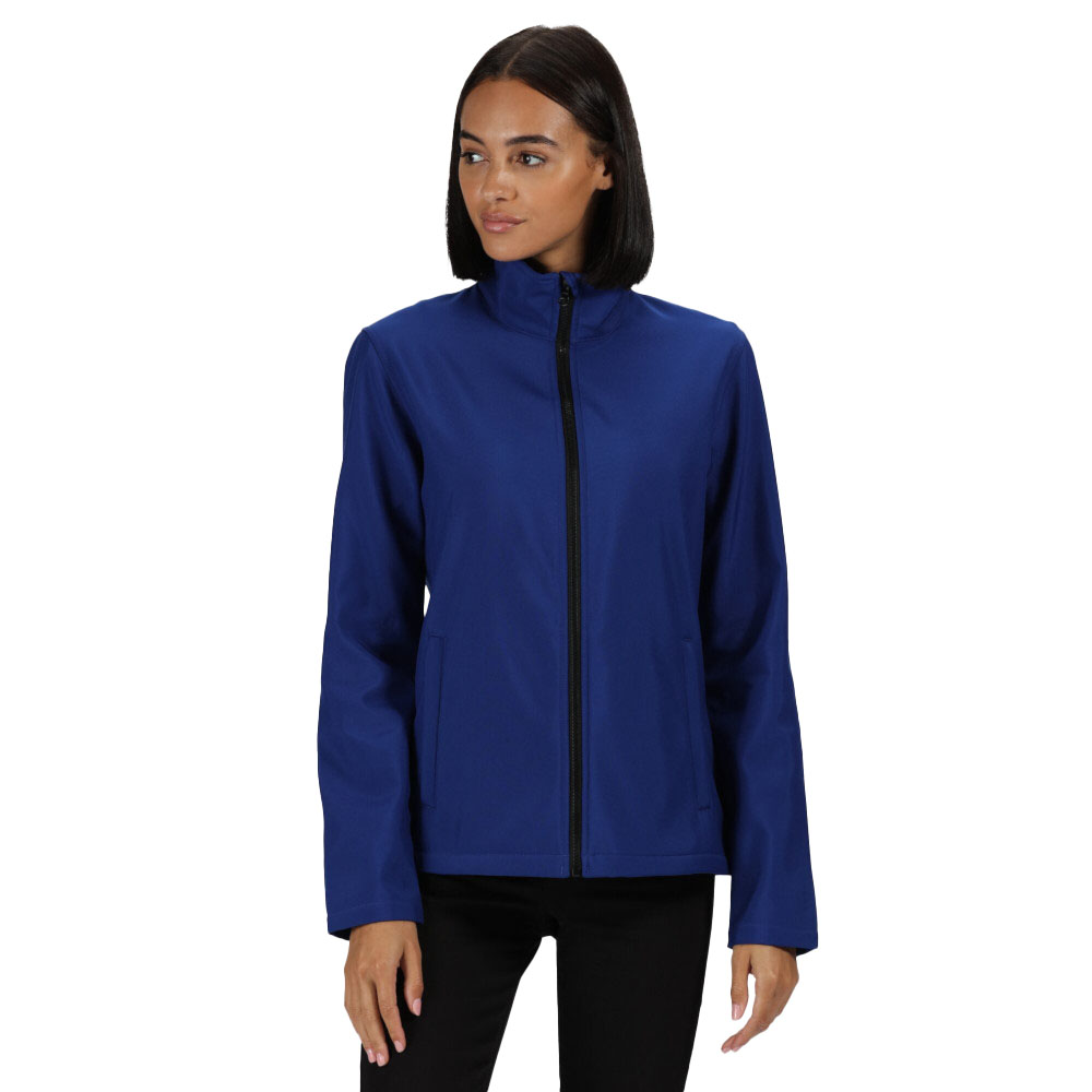 Regatta Womens Ablaze Printable Softshell Workwear Jacket 22 - Bust 46 (117cm)