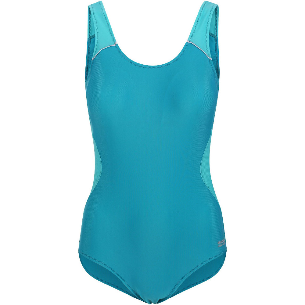Regatta Womens Active Quick Drying Scoop Neck Swimsuit 10 - Bust 34 (86cm)