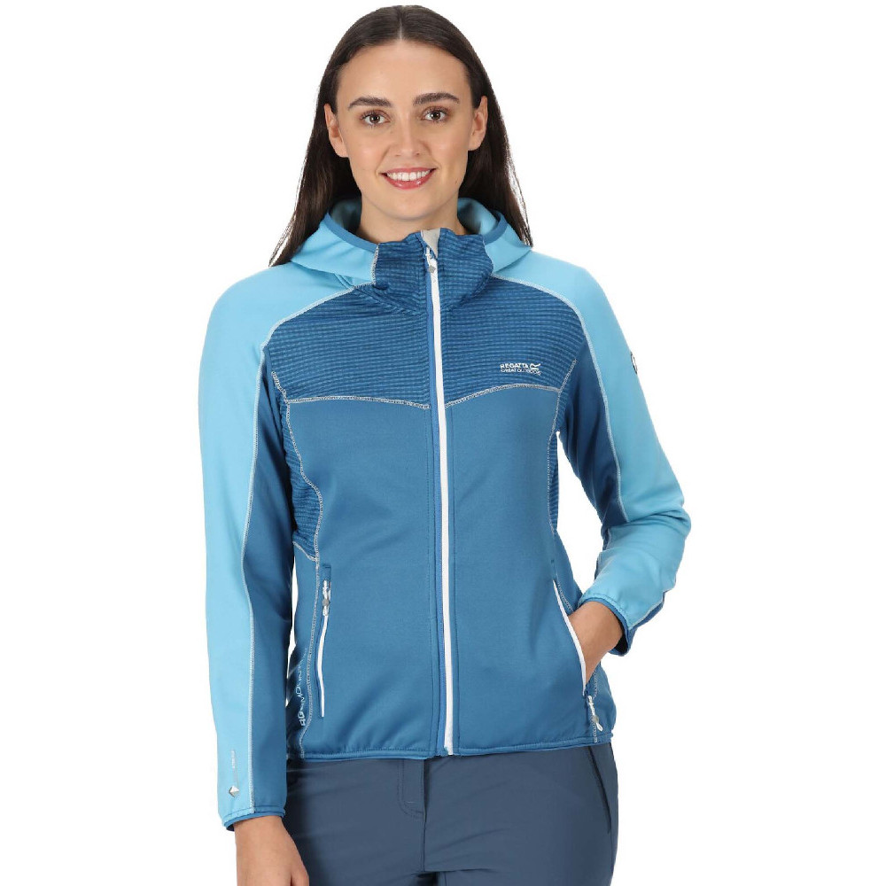 Regatta Womens Attare Full Zip Warm Backed Fleece Jacket 8 - Bust 32 (81cm)