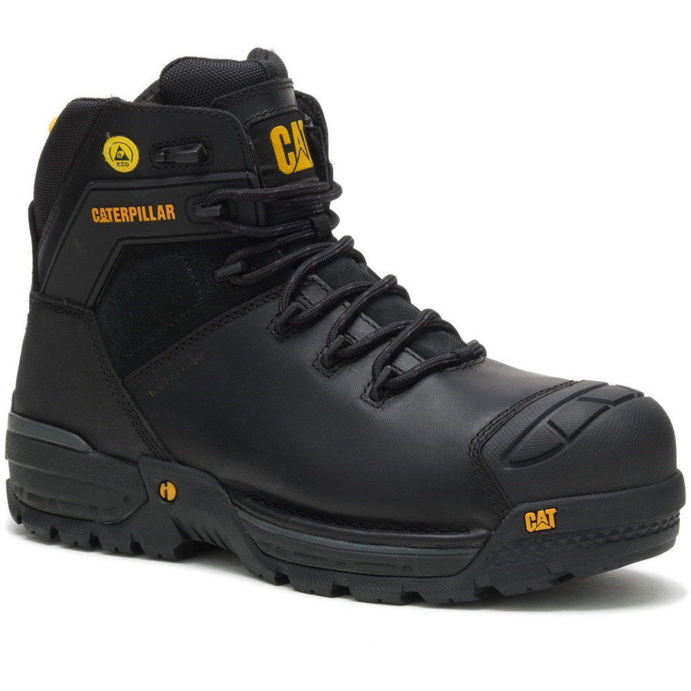 Cat Workwear Mens Excavator Hiker Lace Up Safety Boots Uk Size 12 (eu 46)