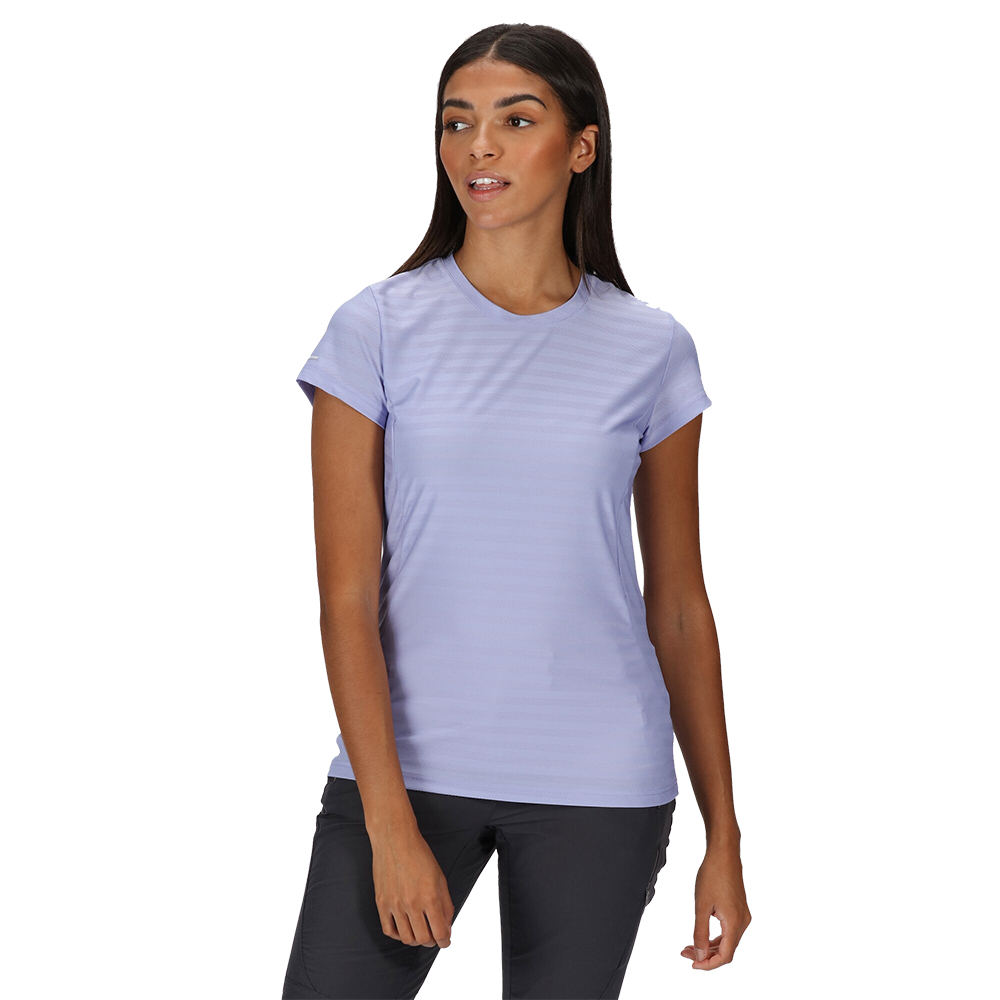 Regatta Womens Breakbar Vi Wicking Activewear T Shirt 8 - Bust 32 (81cm)