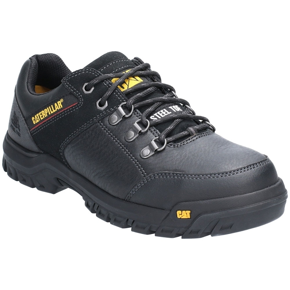 Cat Workwear Mens Extension Waterproof Leather Safety Shoes Uk Size 10 (eu 44)