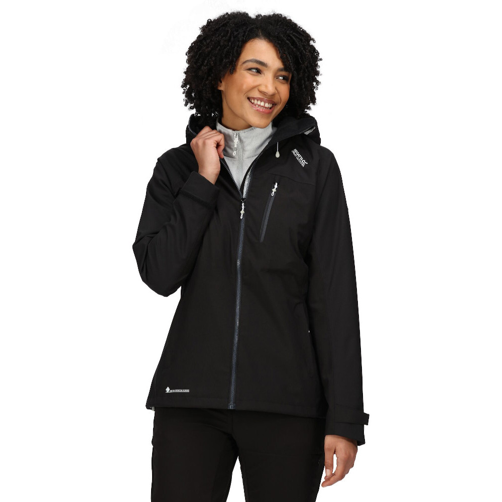 Regatta Womens Britedale Waterproof Shell Jacket Coat 8 - Bust 32 (81cm)