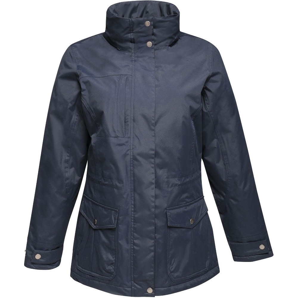 Regatta Womens Darby Insulated Waterproof Workwear Jacket 10 - Bust 34 (86cm)