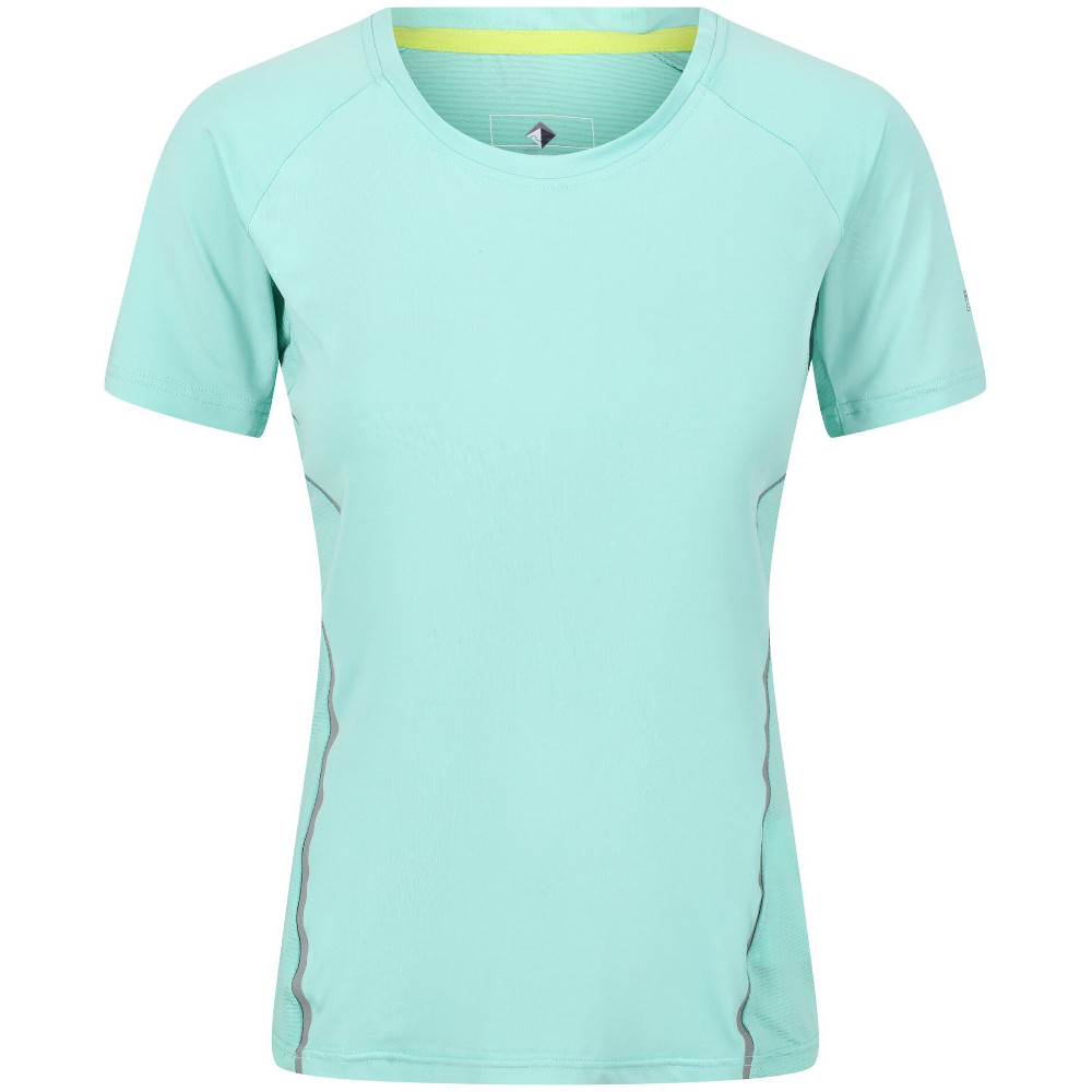 Regatta Womens Highton Pro Quick Drying Short Sleeve T Shirt 10 - Bust 34 (86cm)