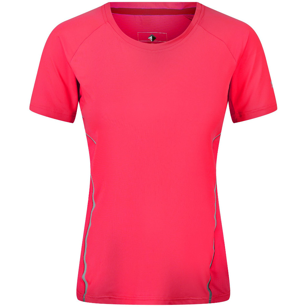 Regatta Womens Highton Pro Quick Drying Short Sleeve T Shirt 12 - Bust 36 (92cm)