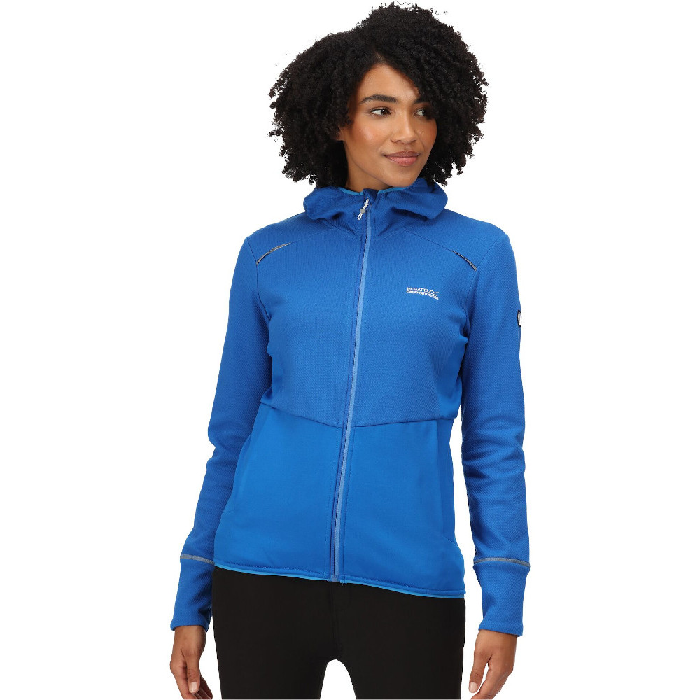 Regatta Womens Highton Pro Textured Full Zip Fleece Jacket 10 - Bust 34 (86cm)