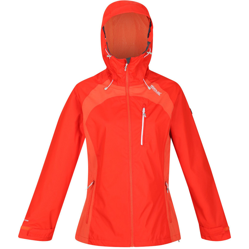 Regatta Womens Highton Stretch Ii Waterproof Durable Jacket 16 - Bust 40 (102cm)