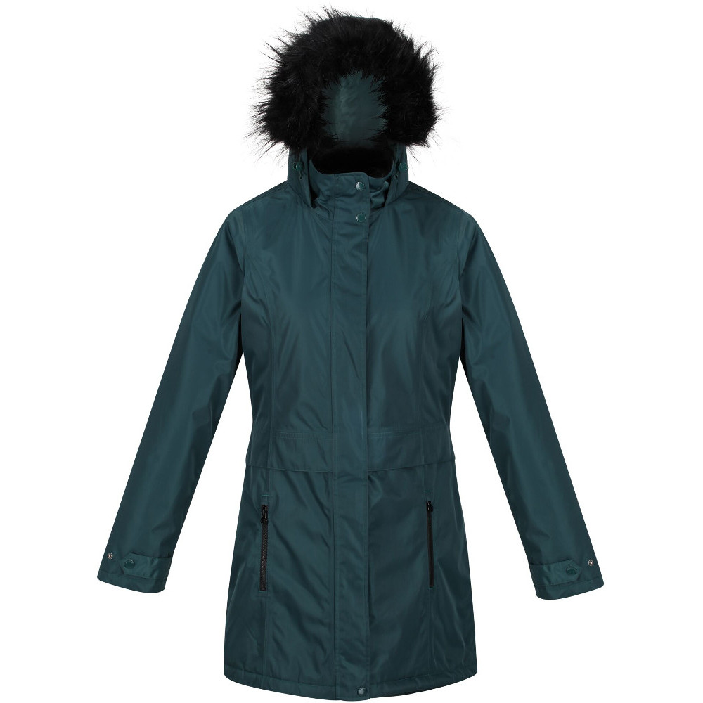 Regatta Womens Lexis Waterproof Insulated Parka Coat Jacket 18 - Bust 43 (109cm)
