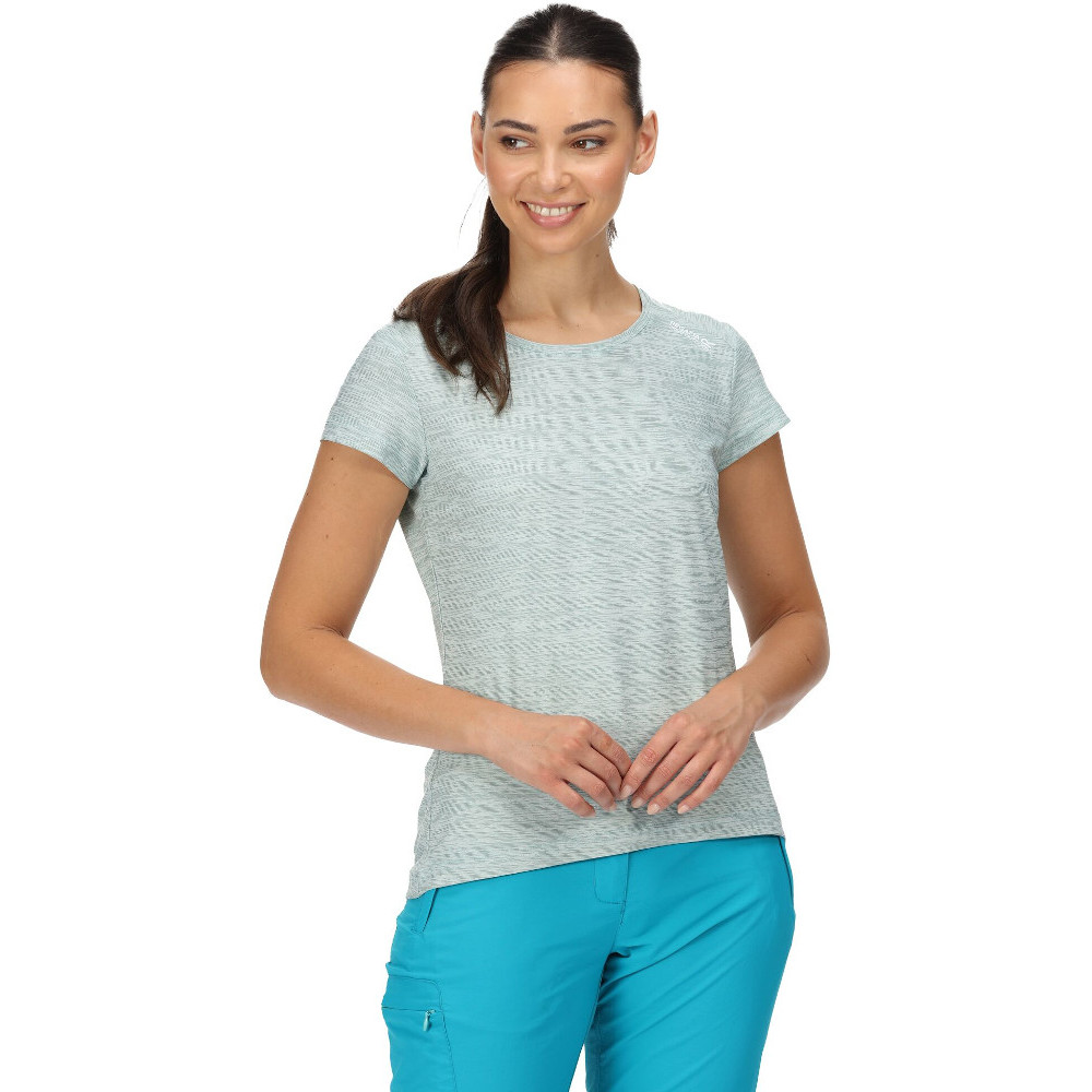 Regatta Womens Limonite V Quick Drying Short Sleeve T Shirt 20 - Bust 45 (114cm)