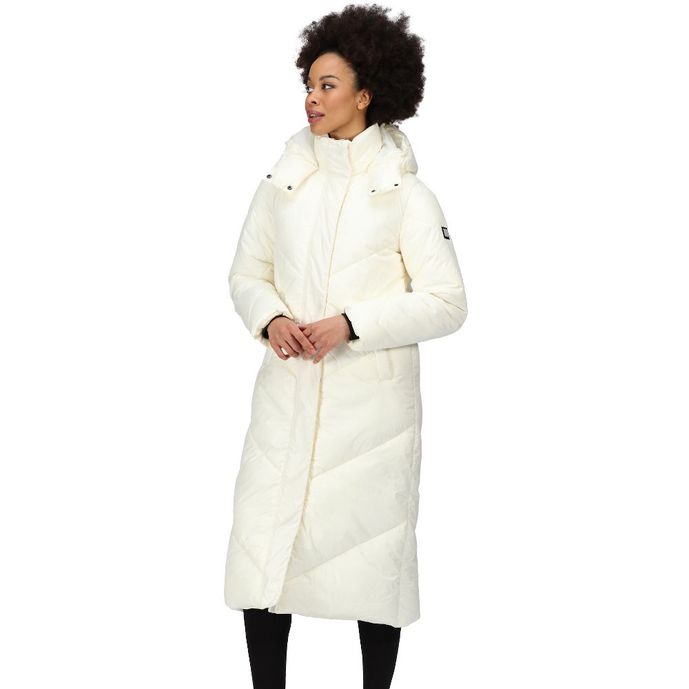 Regatta Womens Longley Long Length Padded Insulated Coat 10 - Bust 34 (86cm)