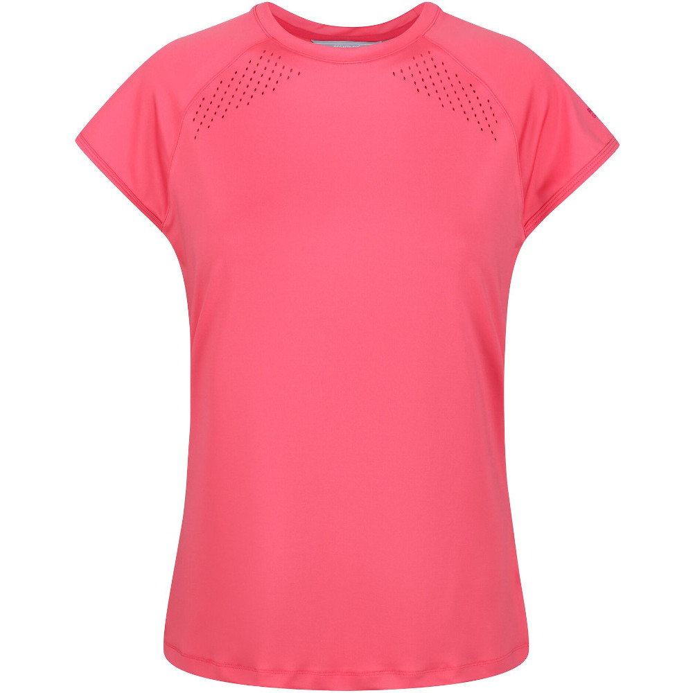 Regatta Womens Luaza Quick Drying Short Sleeve T Shirt 10 - Bust 34 (86cm)