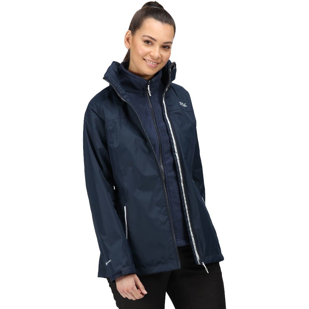Regatta Womens Premilla Iv Waterproof 3 In 1 Jacket Coat 10 - Bust 34 (86cm)