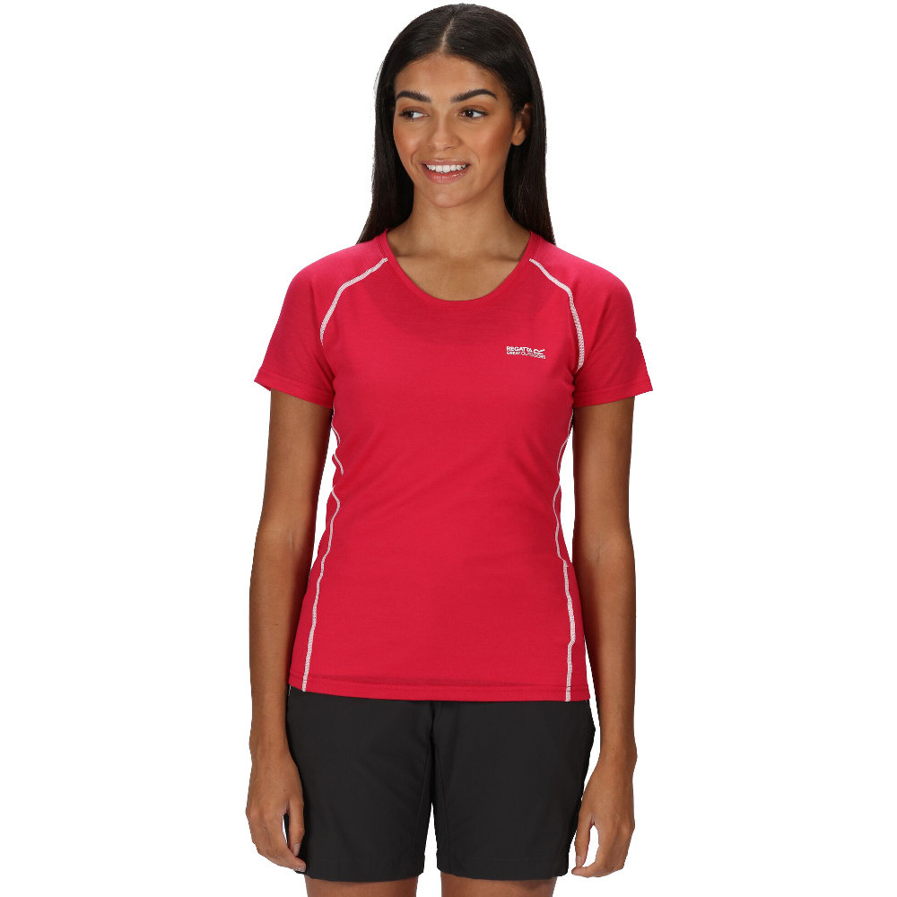 Regatta Womens Tornell Ii Moisture Control Active T Shirt 10 - Bust 34 (86cm)