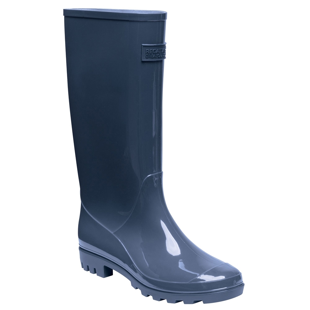 Regatta Womens Wenlock Pvc Waterproof Tall Wellington Boots Uk Size 3 (eu 36)