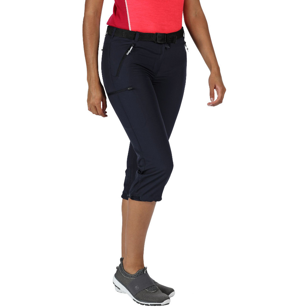 Regatta Womens Xrt Capri Lightweight Water Repellent Pants 38- Waist 38  (97cm)