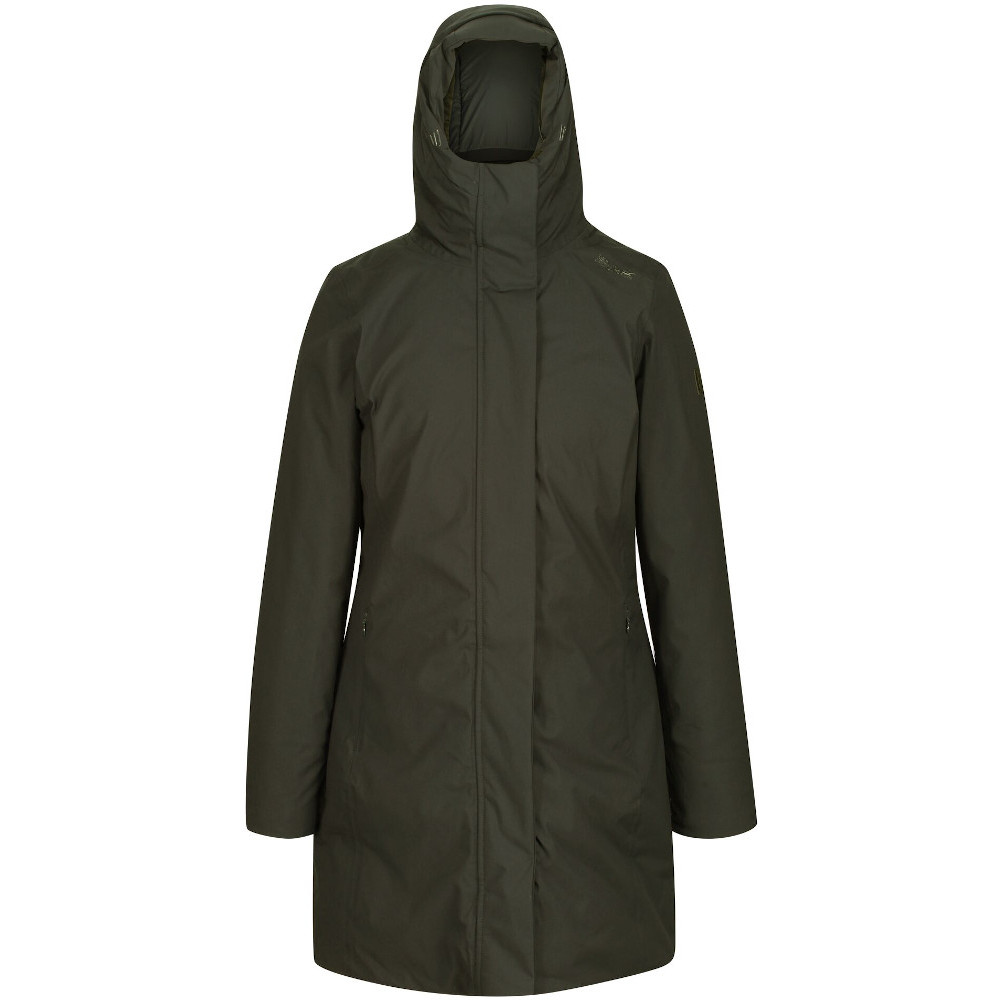 Regatta Womens Yewbank Waterproof Insulated Hooded Coat 10 - Bust 34 (86cm)
