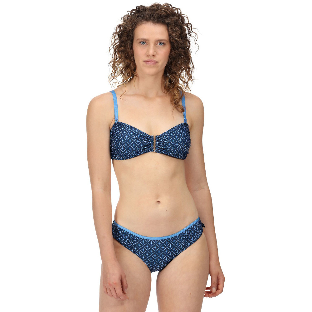 Regatta Womens/ladies Aceana Bikini Brief Ruch Detail Swimwear Bottoms 10 - Waist 27 (68cm)