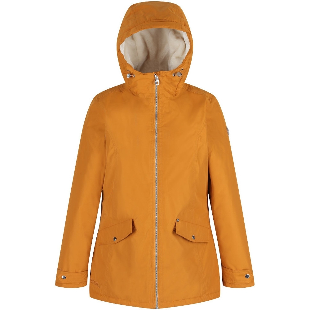 Regatta Womens/ladies Bergonia Waterproof Fur Lined Hooded Coat Jacket 14 - Bust 38 (97cm)