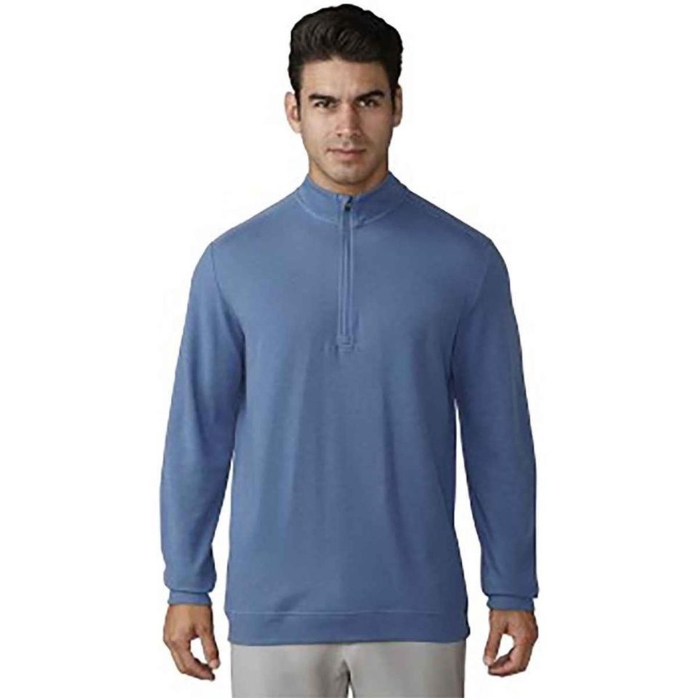 Adidas Mens 2 Colour Stripe Breathable Golf Polo Shirt M - Chest 37-40