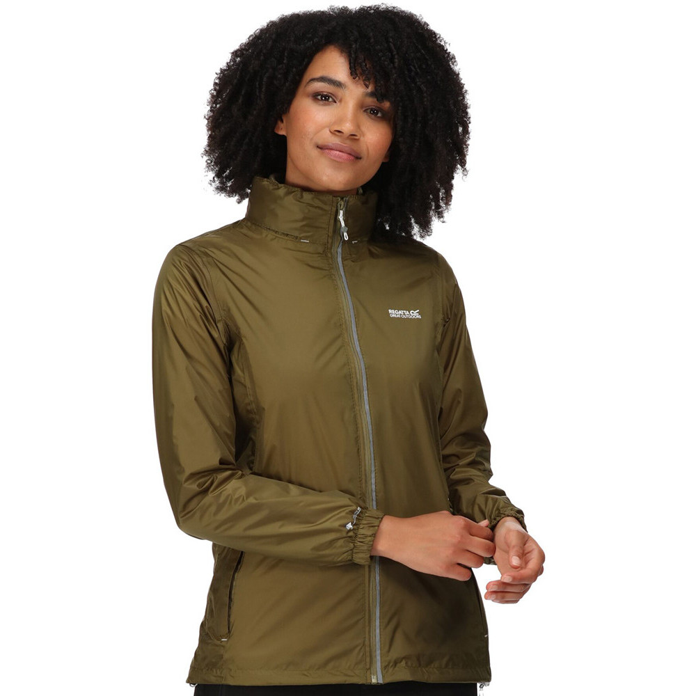 Regatta Womens/ladies Corinne Iv Waterproof Packable Jacket Coat 22 - Bust 48 (122cm)
