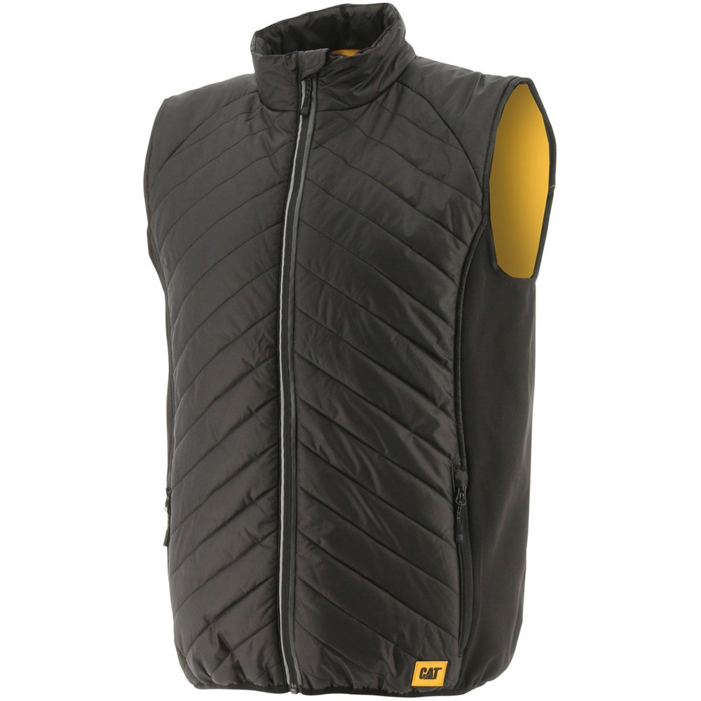 Cat Workwear Mens Trades Hybrid Quilted Bodywarmer Gilet L - Chest 42 - 45 (107 - 114cm)