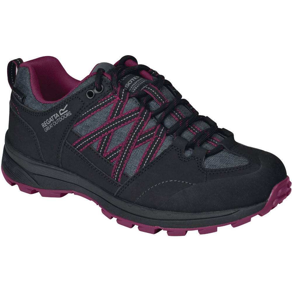 Regatta Womens/ladies Samaris Low Waterproof Seam Sealed Walking Shoes Uk Size 4 (eu 37)