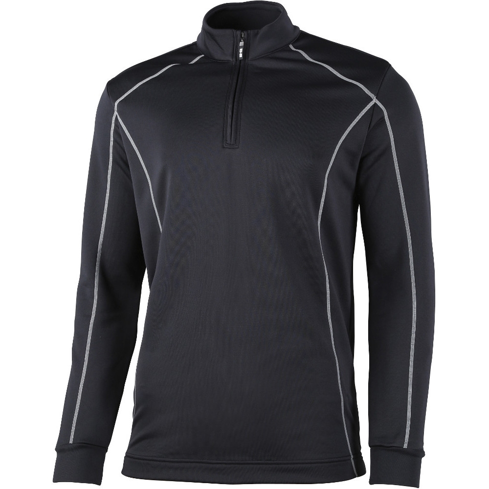 Rhino Mens Seville  Zip Breathable Mid Layer Running Top 2xl- (chest 48)