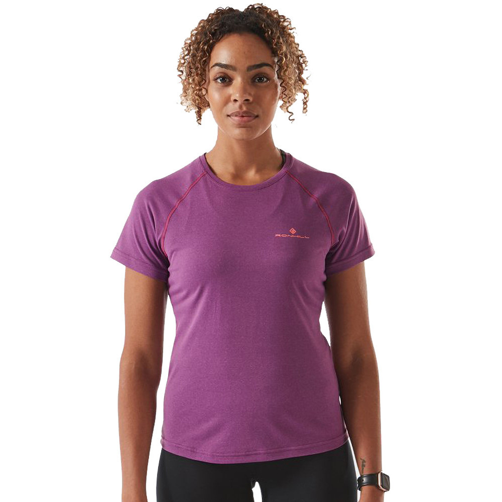 Ron Hill Womens Everyday Breathable Relaxed Fit T Shirt Uk 10 - Bust 32.5-34.5 (83-88cm)