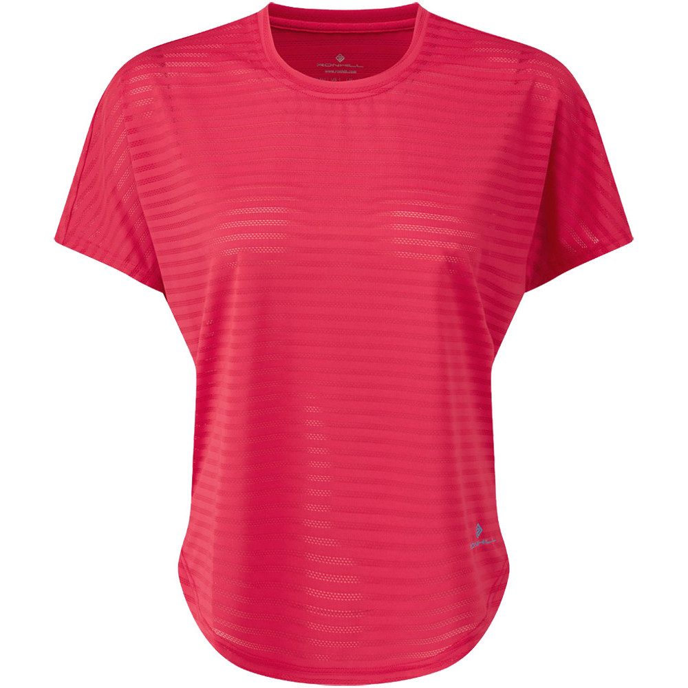 Ron Hill Womens Momentum Flow Breathable Relaxed Fit T Shirt Uk 10 - Bust 32.5-34.5 (83-88cm)