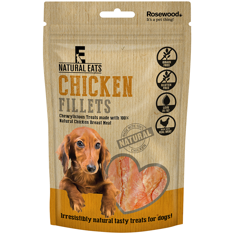Rosewood Dog Natural Chicken Healthy High Quality Fillets One Size